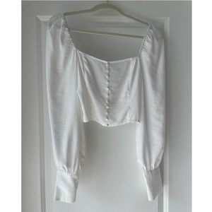 Cropped colonial shirt